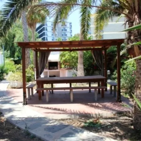 Holiday home 2 Bedrooms House At San Bartolome De Tirajana 300 M Away From The Beach With Sea View Shared Pool And Enclosed Garden
